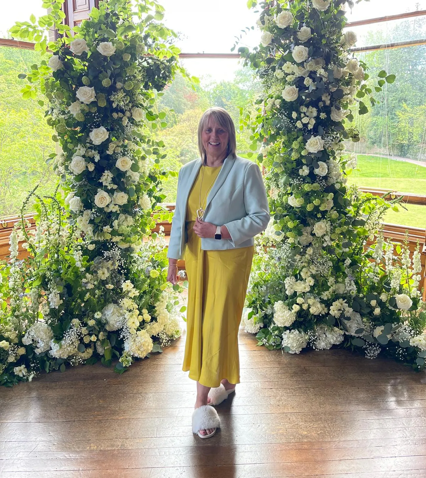 Cate Reid Ceremonies - Full Ceremony - Cate in Yellow dress